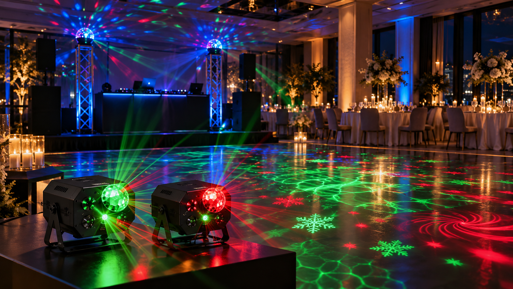 RG Laser Party Lights for a European Event Equipment Distributor