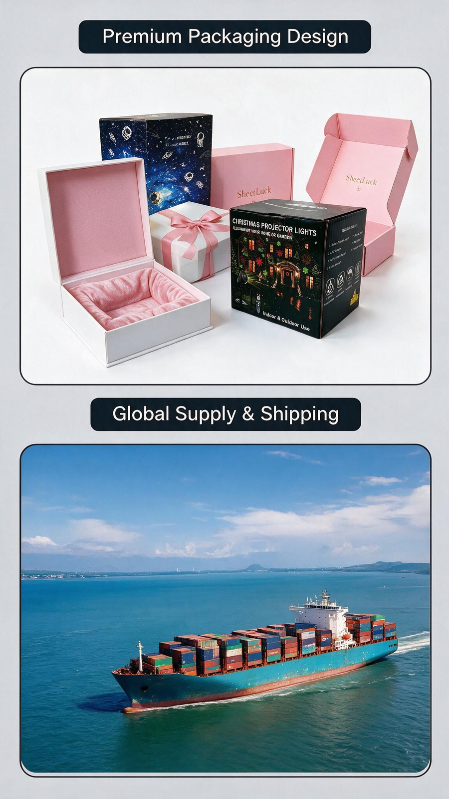 Packaging & delivery